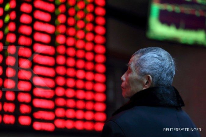 Bursa Asia memerah di awal pekan terseret kekhawatiran perlambatan ekonomi global