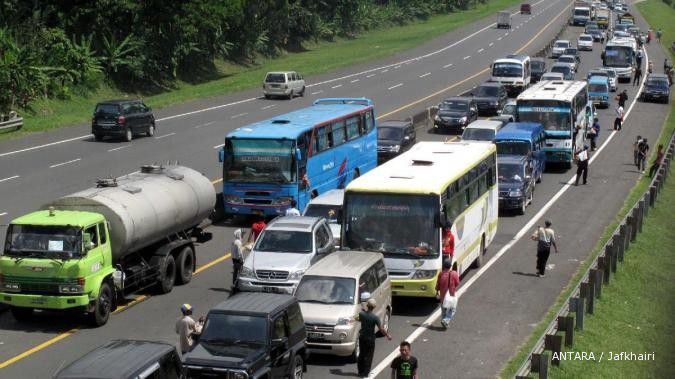 Arus lalu lintas Puncak padat merayap