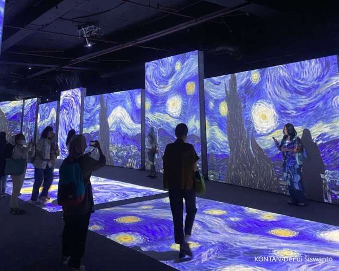 Resmi Dibuka Hari Ini, Van Gogh Alive Targetkan 300 Ribu Pengunjung
