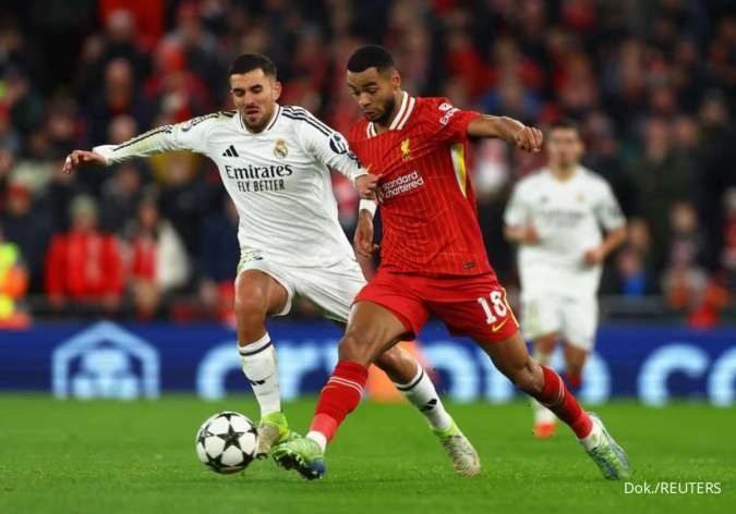 Liverpool vs Real Madrid di UCL 2024/25