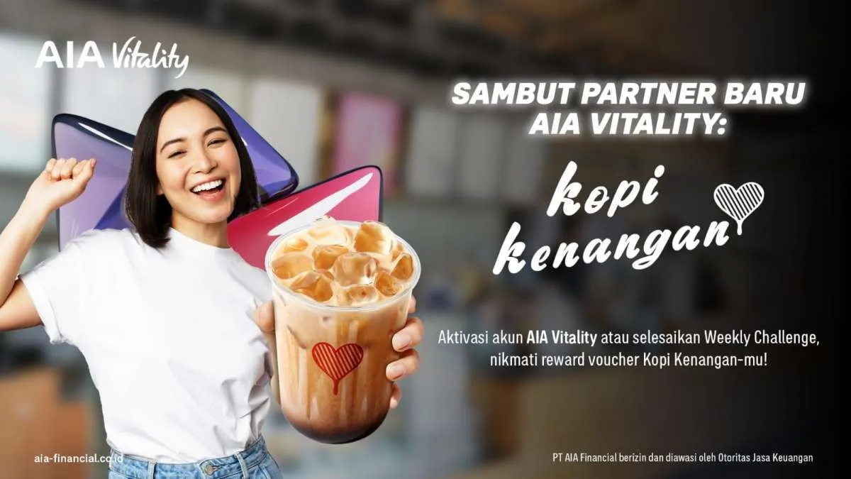 AIA Vitality & Kopi Kenangan Usung Merdeka Bergerak Menyambut Hari Kemerdekaan RI