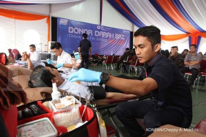 Sogo donorkan 2.800 kantong darah ke PMI Jakarta