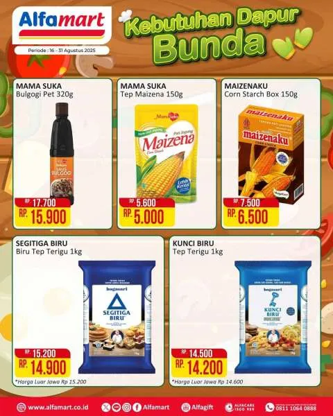 Promo Alfamart Kebutuhan Dapur Periode 16-31 Agustus 2025