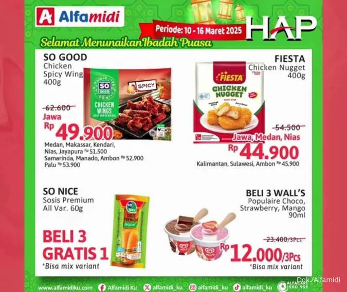 Promo Alfamidi Hemat Satu Pekan Periode 10-16 Maret 2025