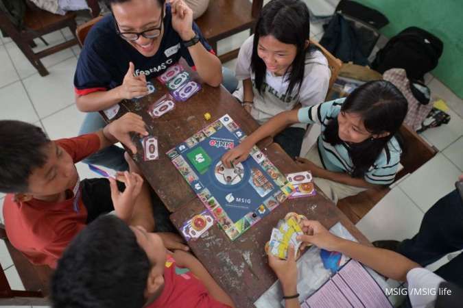 Ajak Anak Belajar Menabung, MSIG Life Bikin Board Game Keuangan