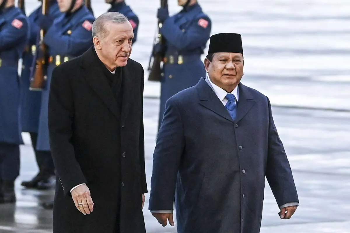 Bertemu Erdogan, Prabowo Bahas Potensi Kerja Sama Bidang Ekonomi Hingga Infrastruktur