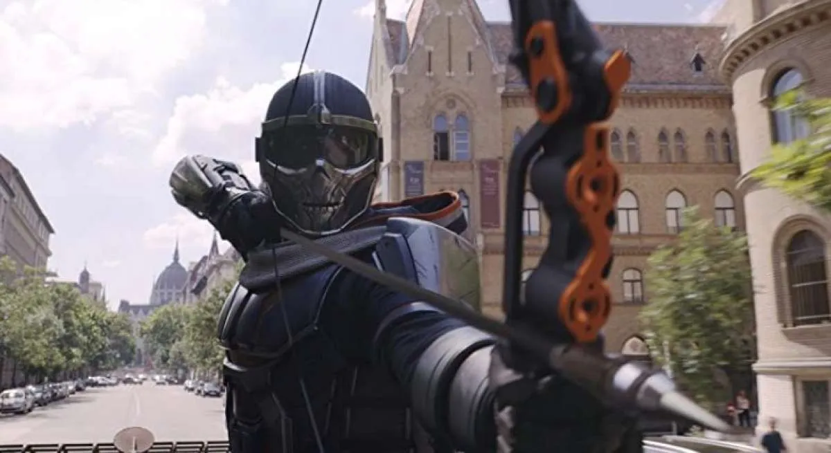 Black Widow lawan villain misterius Taskmaster di video terbaru yang dirilis Marvel