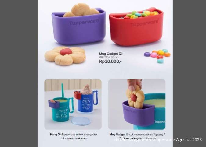 Katalog promo Tupperware Agustus 2023