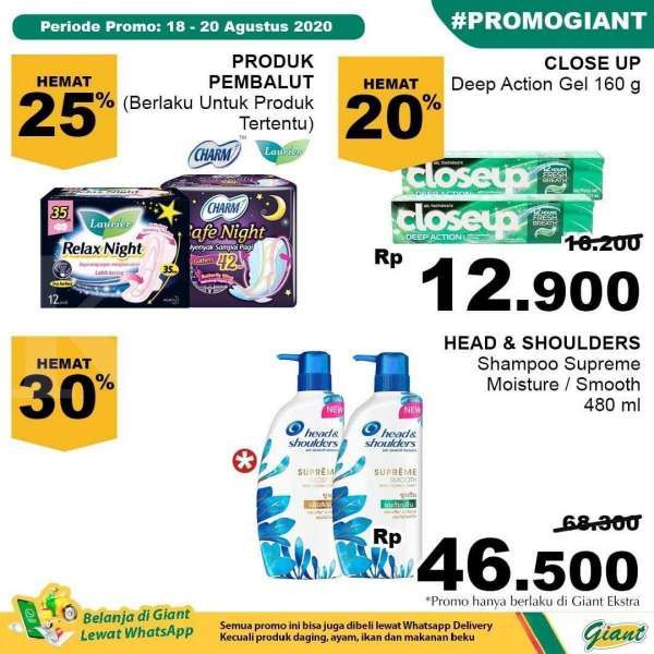 Promo Giant 18 � 20 Agustus 2020 