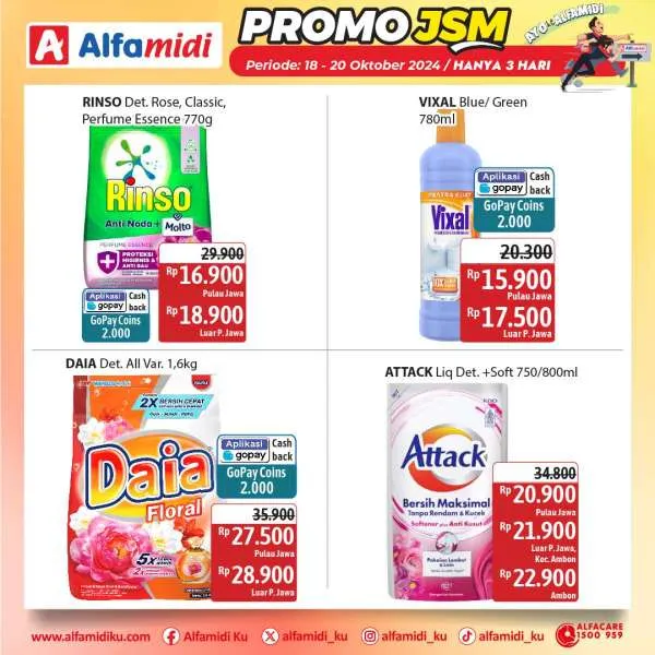 Promo JSM Alfamidi Periode 18-20 Oktober 2024