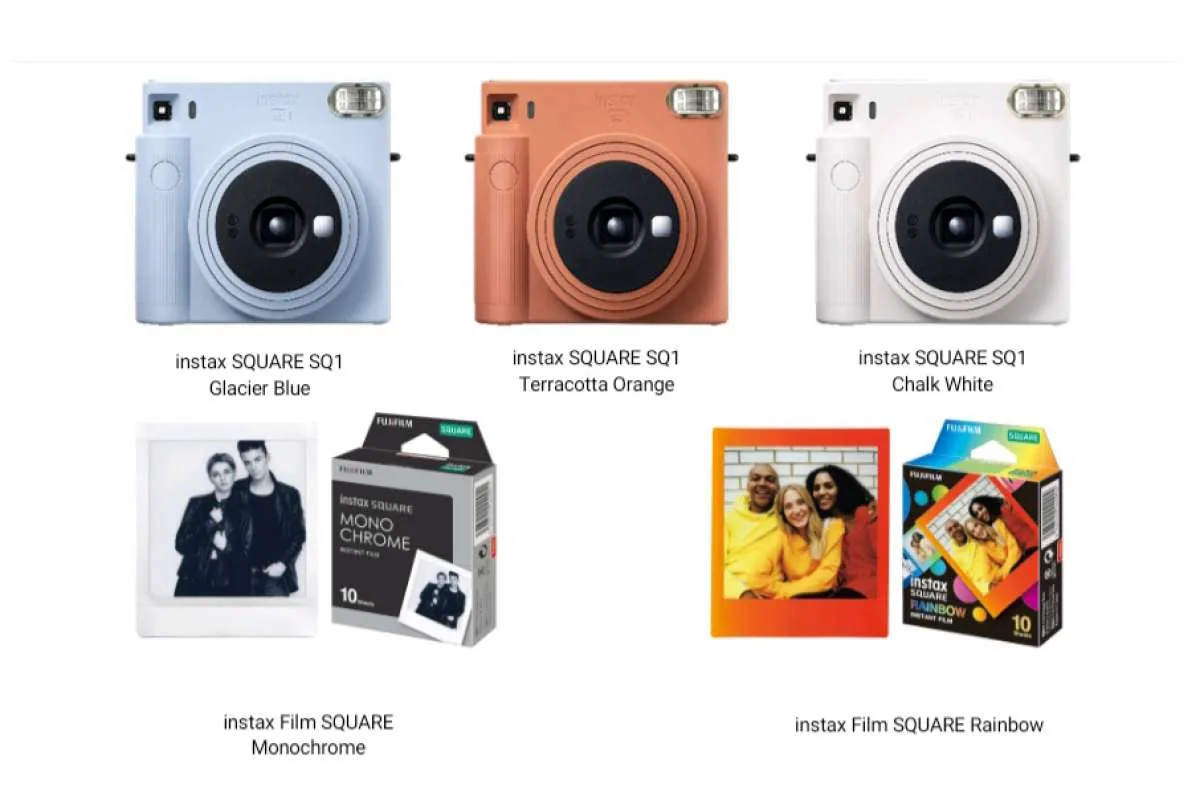 Fujifilm luncurkan seri kamera instan instax Square SQ1, ini spesifikasinya