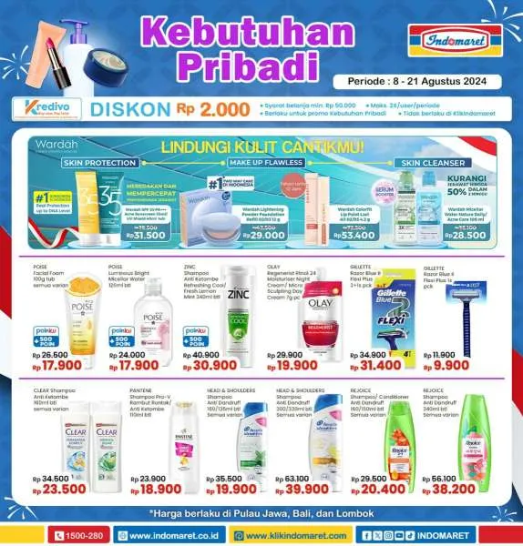 Promo Indomaret Super Hemat Periode 8-21 Agustus 2024
