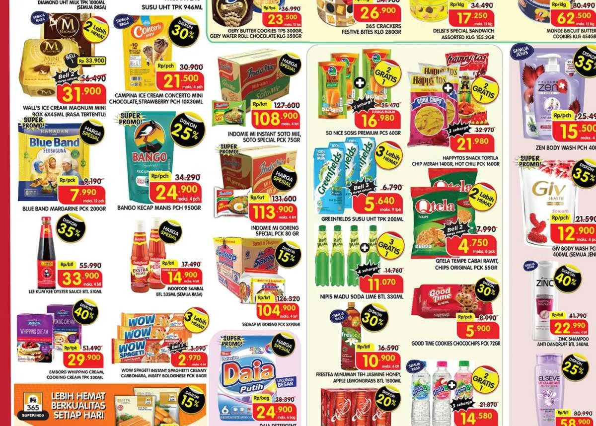 Promo JSM Superindo 23 Maret 2025, Es Krim Beli 2 Lebih Hemat & Diskon 30%