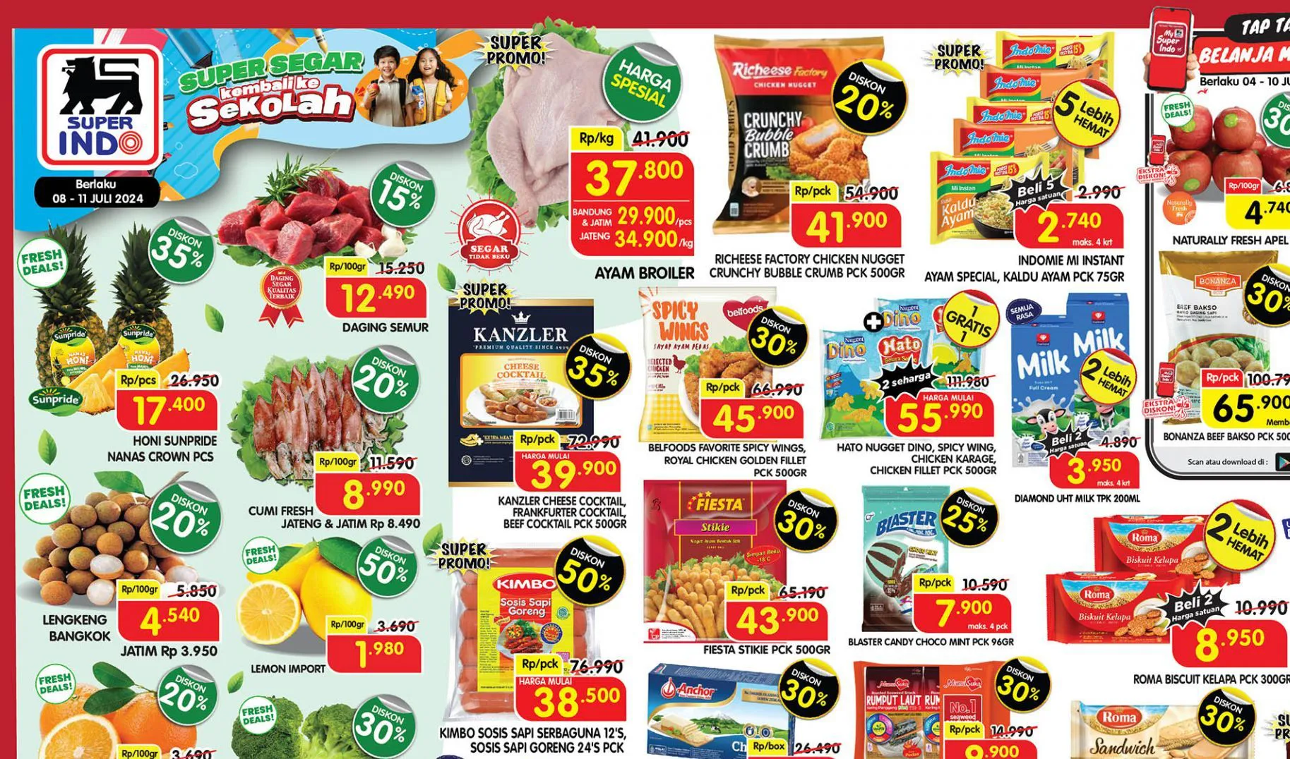 Promo Superindo Weekday 8-11 Juli 2024