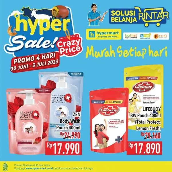 Promo Hypermart Hyper Diskon Weekend Periode 30 Juni-3 Juli 2023