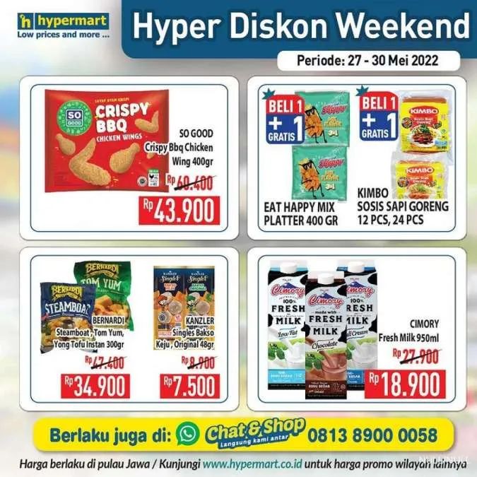 Promo JSM Hypermart Mulai 27-30 Mei 2022