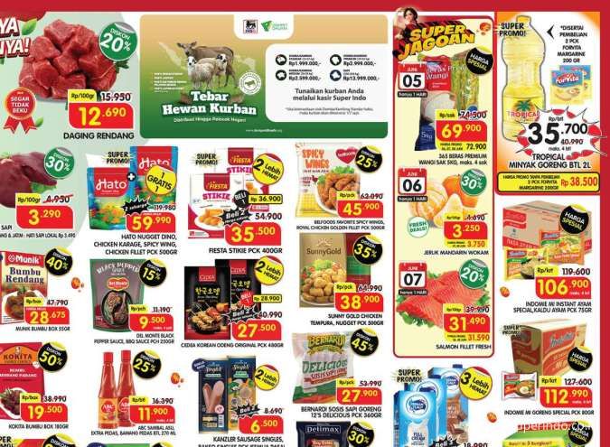 Promo Superindo Terbaru 5-8 Juni 2025, Beras Premium Harga Spesial Hanya Hari Ini