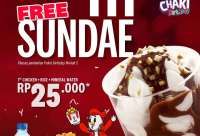 Promo KFC Birthday sampai 30 Agustus 2025, Paket Komplit Gratis Sundae Cuma Rp 25.000