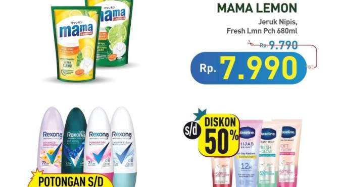 Promo Hypermart Hyper Sale s/d 8 Juli 2024, Body Lotion Vaseline Diskon hingga 50%!