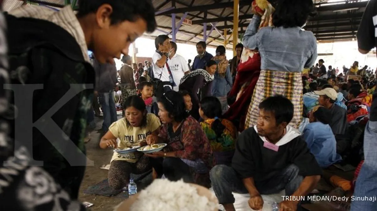 Bantuan buat korban bencana Sinabung Rp 42 miliar