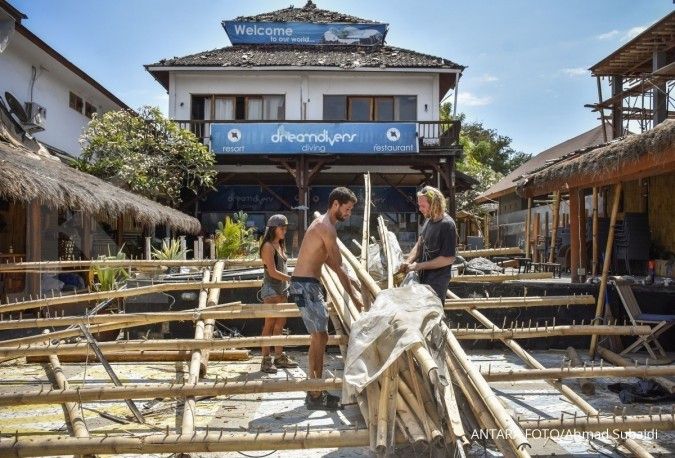 Turis yang batal ke Lombok masih proses penghitungan