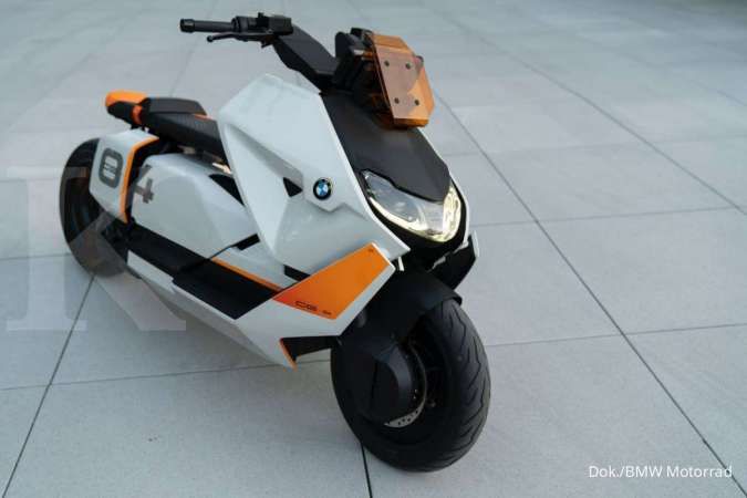 Punya desain futuristik, BMW Motorrad siap rilis skuter listrik