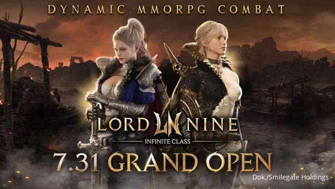 Game Lordnine Bisa Main Mulai Hari ini, Simak Link Download dan Kode Redeem Terbaru