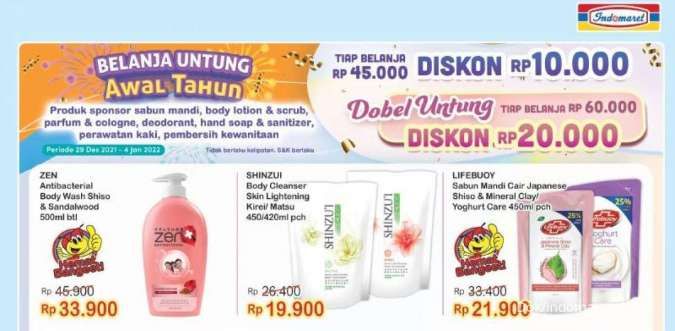 Promo Indomaret Super Hemat Mingguan Terbaru 29 Desember 2021-4 Januari 2022