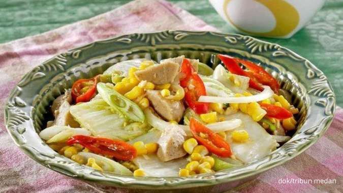 Resep Tumis Sawi Putih Daging Ayam, Menu Rendah Kalori yang Jadi Favorit Keluarga