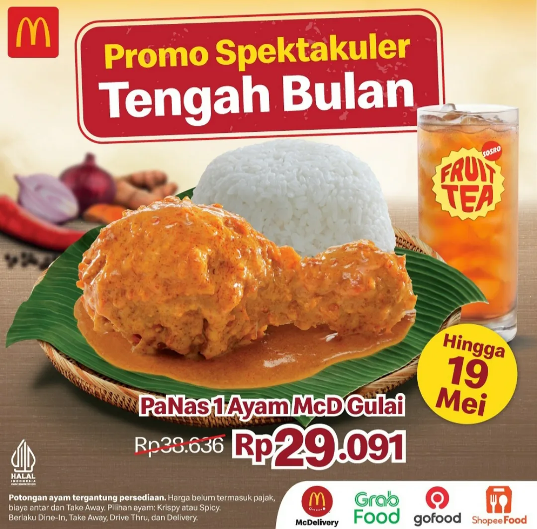 McD Promo Ayam Gulai