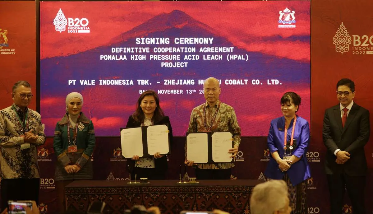 Proyek Smelter Pomalaa Milik Vale (INCO) Ditargetkan Kelar Dalam Waktu 3 Tahun