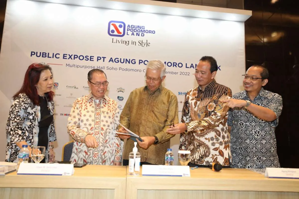 Agung Podomoro (APLN) Targetkan Marketing Sales Rp 2,5 Triliun hingga Akhir Tahun