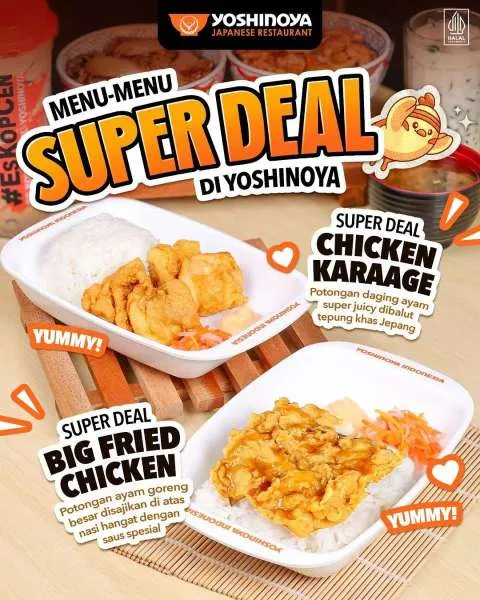 Promo Yoshinoya Menu Super Deal