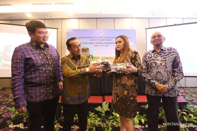 Gelar RUPST, Eka Sari Lorena Transport (LRNA) Paparkan Rencana Bisnis Tahun 2024