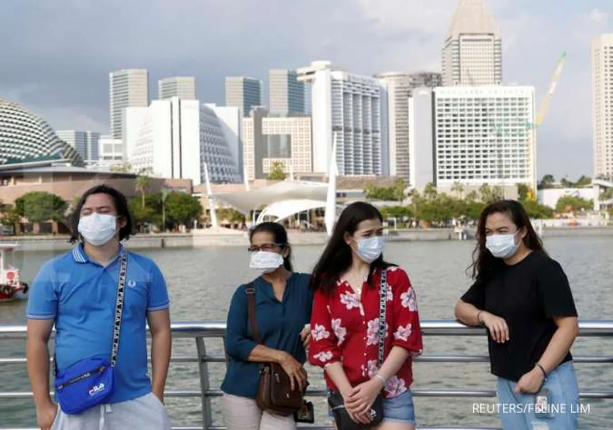 Gara-gara virus corona, ekonomi Singapura bisa tergerus hingga 1%!