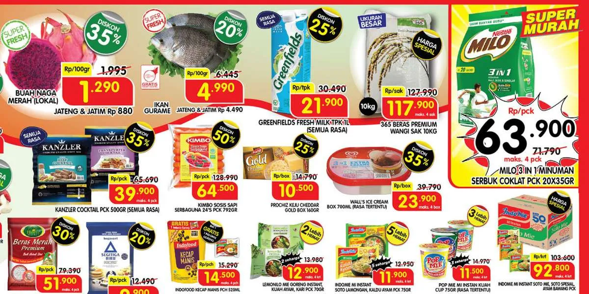 Promo Superindo hingga 28 Februari 2022, Diskon Besar untuk Buah sampai Daging