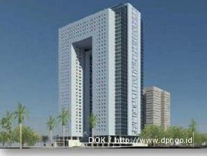 Proyek gedung baru DPR kemungkinan ditender ulang