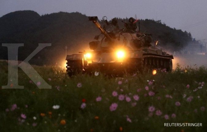 Korea Utara ledakkan kantor penghubung, militer Korea Selatan siaga tempur