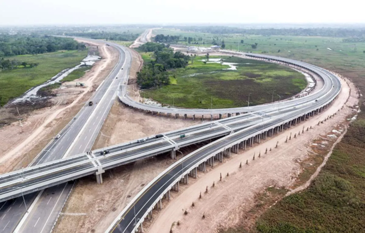 Hingga November 2019, jalan tol trans Sumatera yang sudah beroperasi 467,6 kilometer