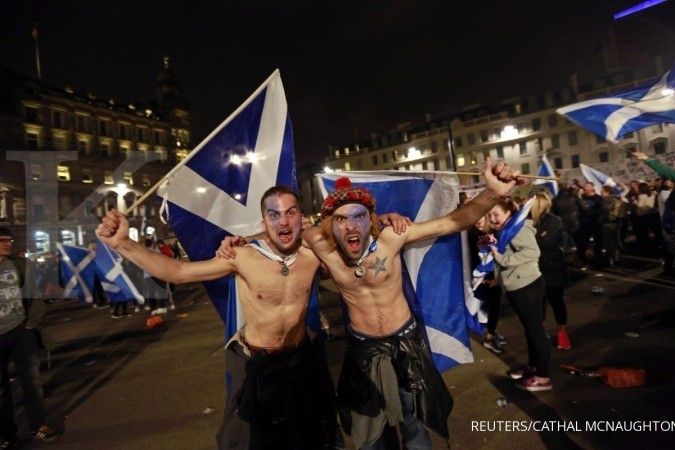 Tolak merdeka, Skotlandia tetap bersama Inggris