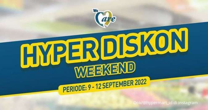 Promo JSM Hypermart 9-12 September 2022, Promo Hyper Diskon Weekend Terbaru