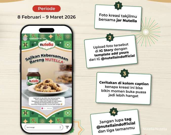 Nutella Siapkan THR Gift Set dan Donasi Takjil di Ramadan