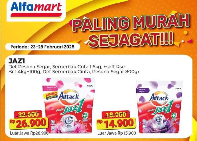  Promo Alfamart Paling Murah Sejagat hingga 28 Februari 2025, Hemat Akhir Bulan!