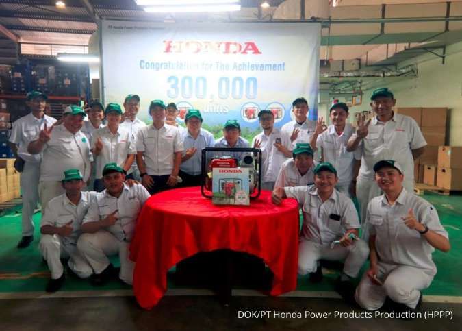Selama 9 Tahun, Honda Power Products Sentuh Produksi 300.000 Unit