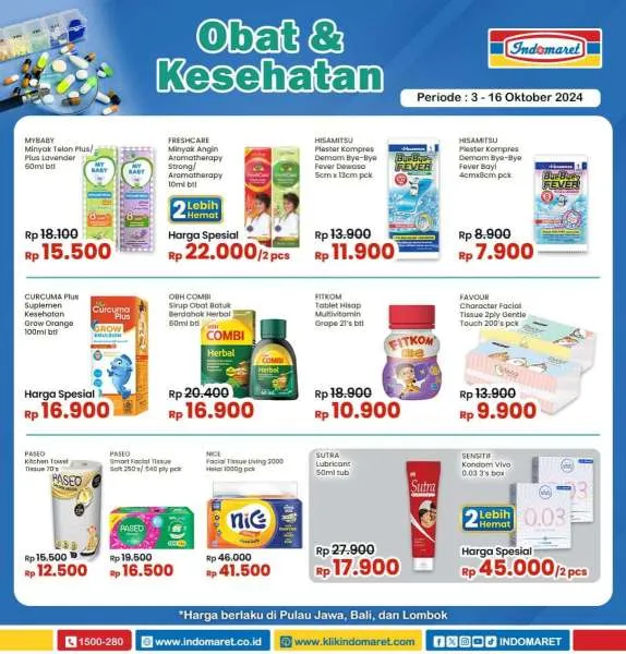 Promo Indomaret Super Hemat Periode 3-16 Oktober 2024