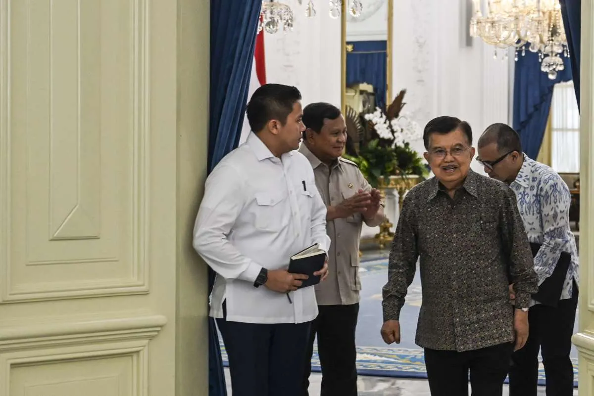 Temui Prabowo, Jusuf Kalla Bahas Investasi Rp 70 Triliun untuk Energi Hijau