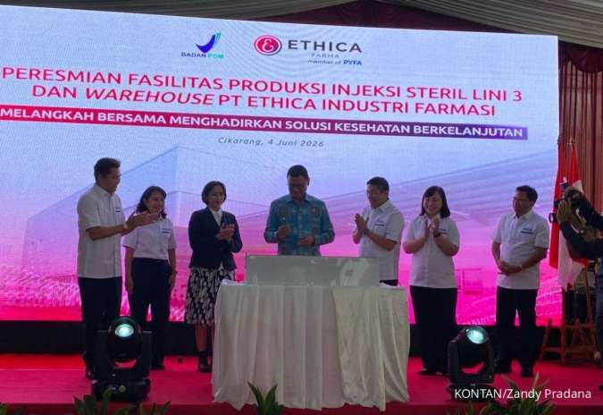 BPOM Resmikan Fasilitas Produksi Injeksi Milik PT Ethica Industri Farmasi