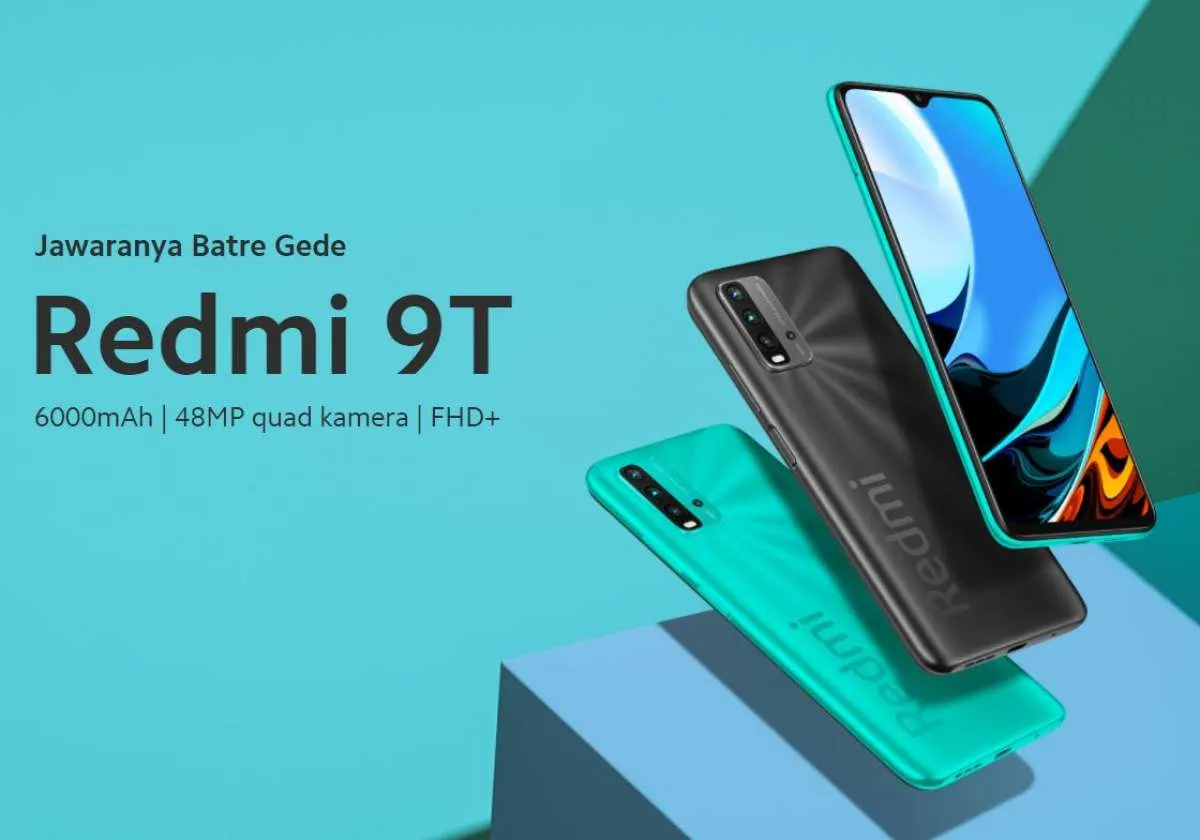 Daftar harga HP Redmi 9T bulan Oktober 2021, versi termurah hanya Rp 1 jutaan