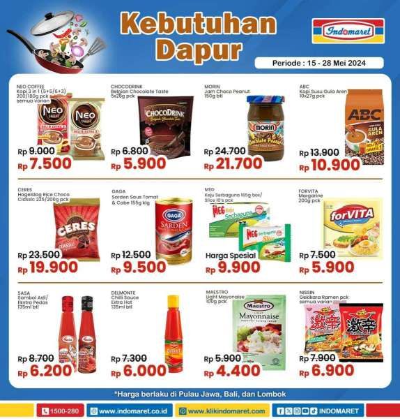 Promo Indomaret Super Hemat Terbaru 15-28 Mei 2024