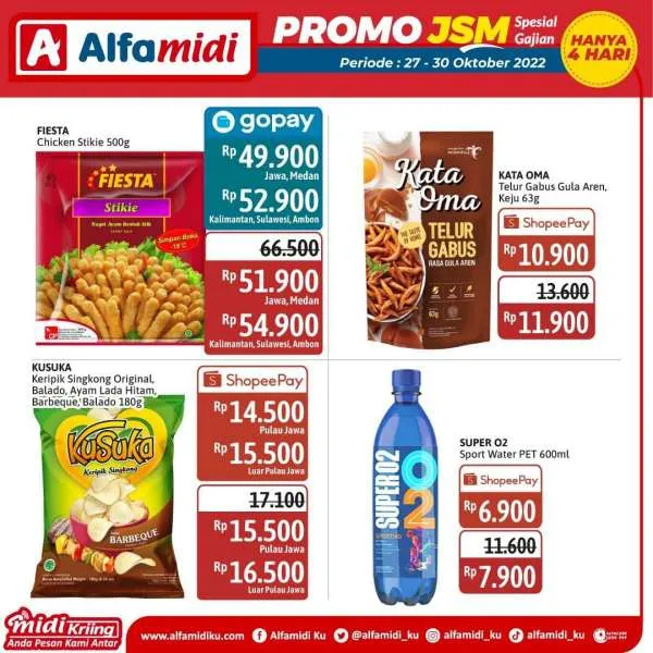 Promo JSM Alfamidi Spesial Gajian Periode 27-30 Oktober 2022